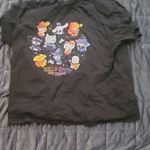 Black Hello Kitty and Friends T-Shirt